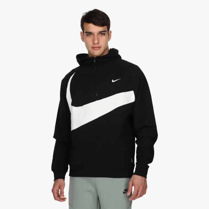 هودی نیم زیپ نایکی (Swoosh Fleece)